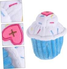 SUPVOX 2piezas Juguete De Masticar para Perros Peluche De Helado para Mascotas para Entrenamiento y Atractivo y Resistente Mordeduras para Perros Pequeños y Medianos - 1 - Ver 3