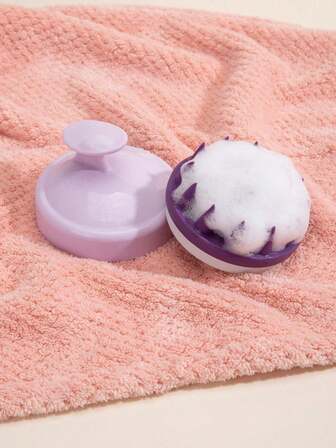 Silikon hårbottenmassage Schampoborste Hårbottenskrubber Hårbottenpeeling Hårbottenmassageborste För hårvård Badrumstillbehör - Badrumstillbehör, Silikon hårbottenmassage Schampoborste Lämplig för husdjursbad, Frisörsalong, Bad, Hårborste, Kam, Hårverktyg