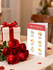 Funny Cheesy Valentine's Day Card - Playful Cheese-Themed Card With Envelope | Perfect For Him/Her, Husband, Wife, Fiancé - Hilarious Anniversary & Romantic Birthday Card - Ideal Valentine's Day Gift-1PC - Multicolor - View 8