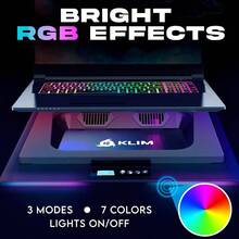 - Almohadilla de refrigeracin para porttil Nuevo Potente enfriador - ventilador de 4300 RPM Espuma sellada para un mximo rendimiento Evita el sobrecalentamiento y protege - negro - - Ver 5