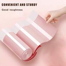 50 Pcs Rose Fragranced Garbage Bags - Strong Leak-Proof For Home (Living Room/Kitchen) & Office,Can 15 Liters - Durable & Thick Trash Bag - Baby Pink - View 5