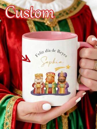 Anpassade kaffemuggar och personliga vattenmuggar är unika presenter för speciella tillfällen. Dessa personliga fotokaffemuggar, namngivna Tre Konungs dag-presenter, oumbärliga Tre Konungs dag-presenter, campingmuggar och personliga fotomuggar till årsdagar är perfekta presenter till vänner och familj.