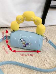 Disney 1pc Fashionable Handbag, Super Mini Lightweight Organizer Bag, Princess Crossbody Bag, Shoulder Bag, Zipper Closure Pouch, Coin Purse, Outfit Accessory - Handbag - View 4