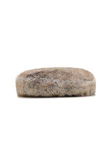 1个大容量仿毛皮效果单肩包，超柔软手提包，适合宴会、休闲、购物、日常、通勤、校园、商务等场合，可搭配冬季外套和羽绒服。 - Volcanic Gray - 查看 6