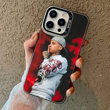 Funda de teléfono Rapper C-Central-Cee para 17, 16, 15, 14, 13, 12, 11 Pro Max, cubierta mate negra a prueba de golpes - Z1 - Ver 9