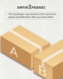 HEXCELEN Dressing Table With Large Mirror, Vanity Table And Hairdryer Holder, 8 Drawers, Open Compartments, 40 * 135 * 145.2 Cm, Modern White And Silver Dressing Table - 查看 8