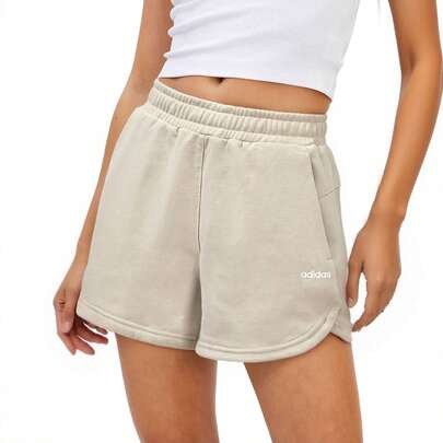 Adidas 阿迪達斯2025年新款夏季女款舒適休閒運動褲跑步短褲