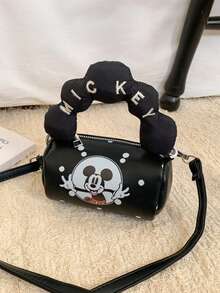 Disney 1pc Fashionable Handbag, Super Mini Lightweight Organizer Bag, Princess Crossbody Bag, Shoulder Bag, Zipper Closure Pouch, Coin Purse, Outfit Accessory - Handbag - View 14