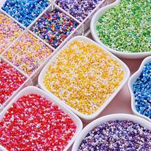 1000pcs 1.6mm Japan Delica Seed Bead Glazed Luster Colors Seed Bead Accessories For Needlework DIY Jewelry Making Earring Bracelet - Millet Pearl - View 9
