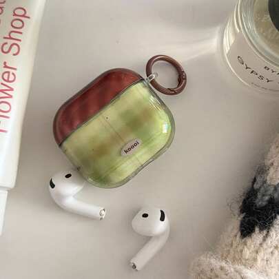 AirPods4/AirPodsPro3/AirPodsPro2/AirPods2용 빈티지 체크 이어폰 케이스, 여성을 위한 미니멀하고 패셔너블한 이어폰 케이스, 가을/겨울