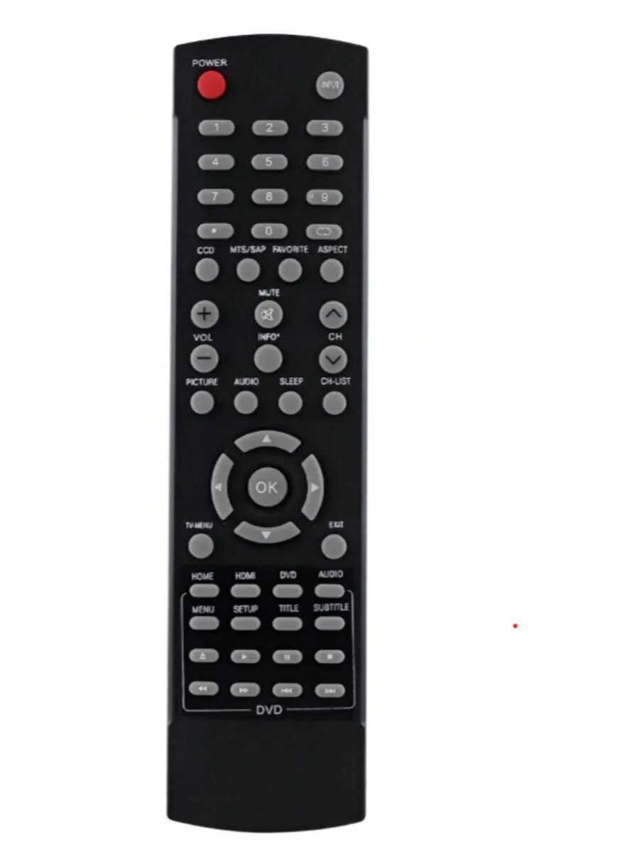 Control remoto universal para televisión compatible con múltiples marcas. 2082 - Negro - Ver 1