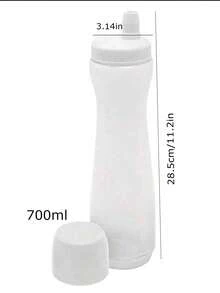 1pc Batter Dispenser With Whisk Ball - For Cupcakes, Muffins And Pancakes - Kitchen Tool With Measurement Markings - Manual Batter Mixing Bottle - Batter Dispenser - Cream Dispenser - Multicolor - View 7