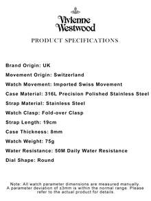 Vivienne Westwood Mother Orb Watch - 銀色 - 查看 3
