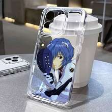 Funda para teléfono con personaje de cabello azul y máscara compatible con fundas para teléfonos ,  17,  16 Pro Max,  15 Pro Max,  13 y  12. Fabricada en material TPU, que proporciona protección contra golpes y caídas. Es un gran regalo para familiares, amigos, amantes del anime, cumpleaños y cualquier ocasión especial. Tarta de Fresa, cubiertas, funda de teléfono, fundas de teléfono, funda de , funda de  17 Pro, funda de  16, navidad, funda de  17 Pro Max, funda de  17, fundas de , funda de  15,  17 Pro Max, fundas para , funda de  16 Plus, regalos de navidad, funda de  13, funda de teléfono de navidad, funda de  16 Pro, funda de teléfono  15, funda de teléfono  13, funda de  30, rosa, funda de teléfono rosa, regalos, malvado, regalos para mujeres, funda de teléfono linda, regalos para hombres, teléfono negro Estuche, regalos para hombres - transparente - Ver 1
