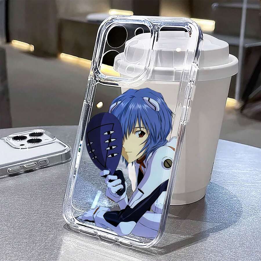 Funda para teléfono con personaje de cabello azul y máscara compatible con fundas para teléfonos , 17, 16 Pro Max, 15 Pro Max, 13 y 12. Fabricada en material TPU, que proporciona protección contra golpes y caídas. Es un gran regalo para familiares, amigos, amantes del anime, cumpleaños y cualquier ocasión especial. Tarta de Fresa, cubiertas, funda de teléfono, fundas de teléfono, funda de , funda de 17 Pro, funda de 16, navidad, funda de 17 Pro Max, funda de 17, fundas de , funda de 15, 17 Pro Max, fundas para , funda de 16 Plus, regalos de navidad, funda de 13, funda de teléfono de navidad, funda de 16 Pro, funda de teléfono 15, funda de teléfono 13, funda de 30, rosa, funda de teléfono rosa, regalos, malvado, regalos para mujeres, funda de teléfono linda, regalos para hombres, teléfono negro Estuche, regalos para hombres - transparente - Ver 1
