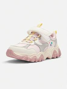 Balabala Chunky Kids Sneakers Boys Girls, Thick-Sole Sport Shoes