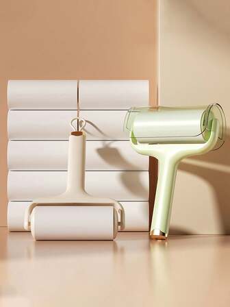 1 pieza Rodillo de pelusa portátil y desgarrable, Quitapelusas portátil con diseño desmontable, Rodillos de pelusa adhesivos desgarrables, Rodillos de cinta de pelusa, Rodillos de pelusa portátiles mini para eliminar el polvo de ropa, alfombras, pelo de mascotas, Rodillo de pelusa de tamaño de viaje, Accesorios para el coche, Accesorios para el hogar, Artículos de viaje