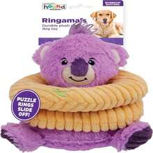 Outward Hound Ringamals Koala Interactive Plush Dog Toy Puzzle - ColorB - 查看 2
