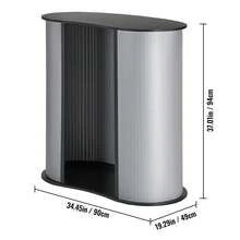 Hutch Furniture Attachments - 35.43" X 19.29" X 37.01" - View 10