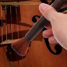 1PC Guitar Cleaner Brush, Musical Instrument Cleaning Tool Violin Rosin Cleaner String Instrument Cleaning Brush
