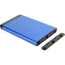 Naroote Caja de Disco Duroóvil, Disco Duro Externo Ultradelgado de 8 TB, USB 3.0, Portátil, 2,5 Pulgadas, SSD, HDD, SATA, Caja de Aleación de Aluminio (Azul) - 1 - Ver 9