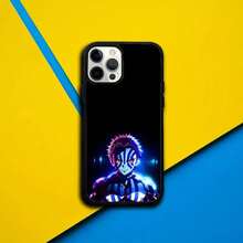 Funda de teléfono D-Demon Akaza S-Slayer compatible con  16,15,14,13,12,11,Pro,Max,Plus,Mini,SE4,E carga inalámbrica magnética Magsafe, funda compatible con  17, funda  17 Pro, funda  17 Pro Max - z8 - Ver 6