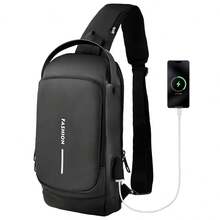 YC-HOGAR Men Crossbody Bags - Black - View 12