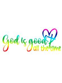 Automotive Decals "God Is Good All The Time" Vinyl Car Decal - Christian Faith-Based Bible Verse Sticker For Vehicles, Inspirational Religious Auto Window Cling, Elegant Script Design With Heart Symbol, Perfect For Showcasing Faith - one-size - View 10