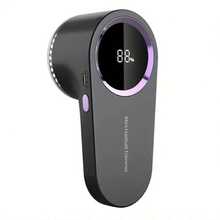 جهاز إزالة الوبر القابل للشحن - ماكينة إزالة الزغب المحمولة | ماكينة إزالة الوبر والقص للأقمشة والملابس القابلة للشحن عبر USB مع شاشة رقمية، بطارية طويلة الأمد، مناسبة للمنزل والسفر - هدية عيد الميلاد المثالية - شاشة رقمية - مشاهدة 12