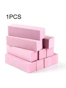 1/5/10pcs Piece Set Of White Nail Files, Suitable For Acrylic And Gel - High Foam, Odorless Manicure Tools, Suitable For Hands, Feet And Nails - Multicolor - View 5