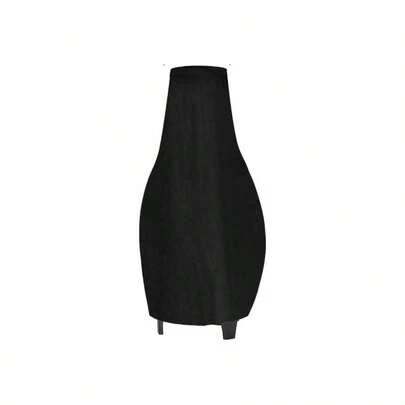 LARGE SIZE Outdoor Chimney Protective Cover Patio Furniture Covers, Patio Chiminea Caps, Protective Chiminea Covers, Weather Resistant Fire Pit Heater Cover Black, 59x31x12inch