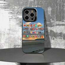 Funda de Teléfono Negra Mate Antigolpes Compatible con 17,16,15,14,13,12,11,Pro,Max,Plus,E D-DtMF B-Bad B-Bunny - Z6 - Ver 1