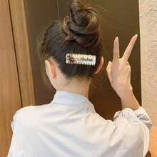 Xiaoxiang Hair Clip Back Head Broken Hair Clip Girl Side Clip Side Bangs Clip Bb Clip Retro Hair Clip - Multicolor - View 7