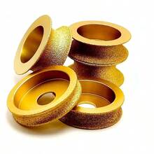 74mm Brazing Diamond Profiling Wheels for Marble and Granite Angle Grinder Grinding Wheel Edging DiscsGrinding Wheels - 25 mm - Ver 4