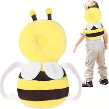 Baby Toddler Head Protection Pillow, Breathable Anti-Fall Pillow, Bee Shaped Head Guard