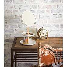 YAMAZAKI Home Tosca Bandejas accesorias/Espejo, Blanco(Con espejo) - Multicolor - Ver 9