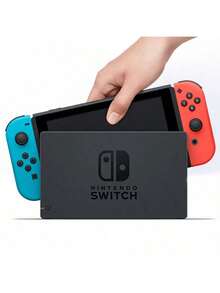 99% New Used Nintendo Switch (NS) Handheld Game Console, OLED, Japanese Version, Suitable For Parent-Child Interaction, Family Gatherings, Casual Entertainment, Enhanced Battery Life, Red And Blue.
