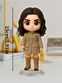 Customized Doll Portrait, Personalized Digital Portrait Art, Custom Photo To Cartoon Acrylic Plaque, Wedding Souvenirs, Personalized Acrylic Memorabilia, Anniversary Gifts, Perfect Memento For Special Ones, Personalized Photo Holder