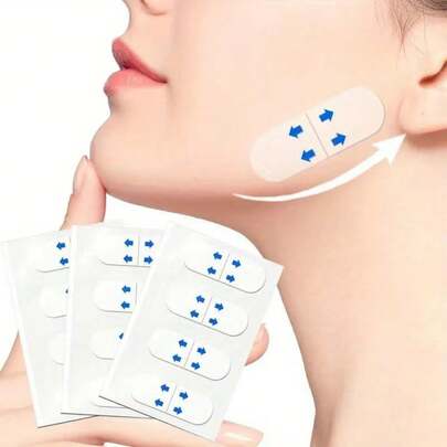 Face Lift Tape, Face Lift Tape Invisible, Instant Facelift Tapes For Sagging Skin, Jowls, Eyes, Double Chin, Super Thin Breathable Face Tape Lifting Invisible Facial Lifting Tape,Instant Lift & Tighten Facial Masks,Face Lift Tapes Invisible Face Lift Sticker Wrinkle Removal Stickers Tighten Chin Fade Fine Lines Shape V-Shaped,Seamless Clear Light Beige Firming Strips For Eye Wrinkle Reduction & Double Chin