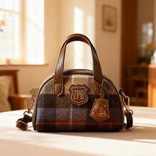 Miniso Officially Licensed Officer Nick Hopps Inspired Bowling Bag - Delicate Character Badge Details, Spacious Main Compartment, For Commute And Leisure (1 PC) - Multicolor - View 1