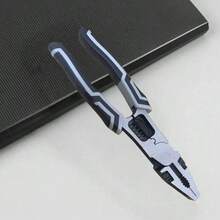 Multi-Functional Diagonal Pliers, Needle-Nose Pliers, Wire Cutter, Electrician's Wire Stripper, Heavy Duty Industrial Grade Manual Tool - Multicolor - View 2