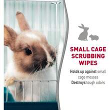 AWYYNature's Miracle Small Animal Cage Scrubbing Wipes 30Ct - 30個裝 - 查看 3