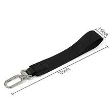 Wristlet Keychain For Women & Men – Premium Leather Key Chain Holder With ID Badge Strap, Card & Wallet Holder, Durable Metal Buckle, Hands-Free Lanyard For Keys, Car Keys, Phones & Small Essentials, Stylish Multi-Color Design, Ideal Christmas Gift For Friends, Family, Teachers & Teens - 黑色 - 查看 5
