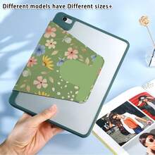 [Vibrant Pad Case] Durable Faux Leather 360° Rotating Pad Case | Vibrant Floral & Cocktail Design, Perfect For Air 6, 5, 4, And Pad 10, Pad 11 2025, Pad Air 11/13 2025 M3, Pad Air (M2) 11/13 Inch, Pad Air 4/5/6 10.9inch, Pad Pro 11 Inch, Pad Pro 12.9 Inch, Pad 10.2 Inch, Pad 9th/10th Generation And Other Models, Ideal For Travel & Relaxation