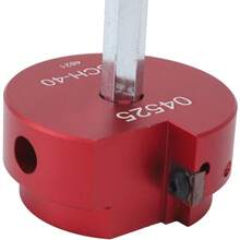 Reamer de Tubería de PVC de Aleación de Aluminio Herramienta Ligera de Ajuste de Tubería para Tuberías para Fontanería Ahorro de Ajuste de PVC para Líneas de Desagüe 2 pulgadasReamer - 2pulgadas - Ver 5