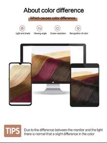 Ponytail Extension -28 Inch Rubber Band Long Straight Ponytail Female Extension, Soft Synthetic Clip Ponytail Wig - Multicolor - View 6