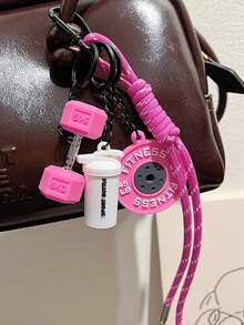 Casual Cartoon Creative Daily Versatile Bag Charm Keychain