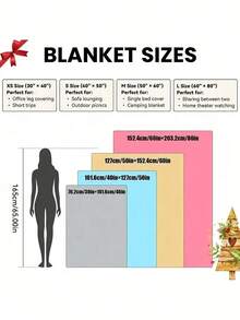 Nightmare Before Christmas Flannel Blankets Funny Throw Blanket For Home - Nhiều màu - Xem 2