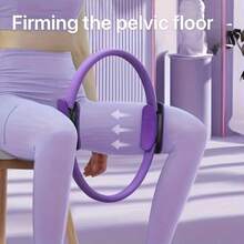 Fitness Ring Yoga Pilates Ring Monochrome Fitness Ring Home Exercise Resistance Elastic Gym Workout Pilates Ring Body Stretch Ring For Strength Training, Yoga Pilates Equipment - 綠色 - 查看 4