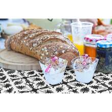 8ft 96 X 30 Inch Black Patterned Plastic Rectangle Tablecloths Elastic Corner Vinyl Christmas Tablecloth Fitted Rectangular Folding Picnic Table Cover Party Home Than1ks 1giving,One-Size,BlackPatterned96inchx30inchRectangular - BlackPatterned96inchx30inchRectangular - View 7